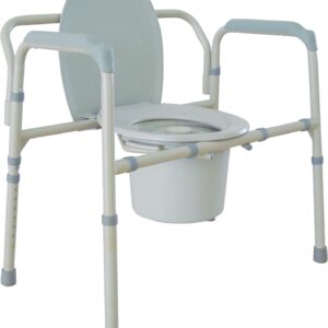Heavy Duty Bariatric Folding Commode by Drive Medical