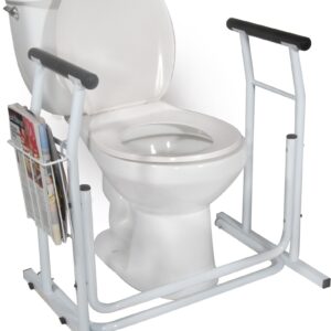 Free Standing Toilet Safety Rail by Drive Medical