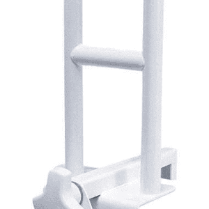 White Tub Rail Clamp on by Medline