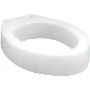 3.5” Standard Raised Toilet Seat, by Carex