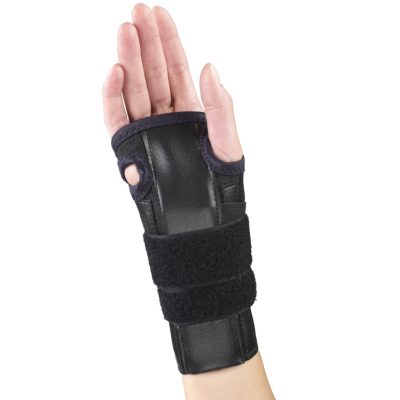 Living Well OTC 2351 Elastic Cock-up Wrist Splint - Reversible
