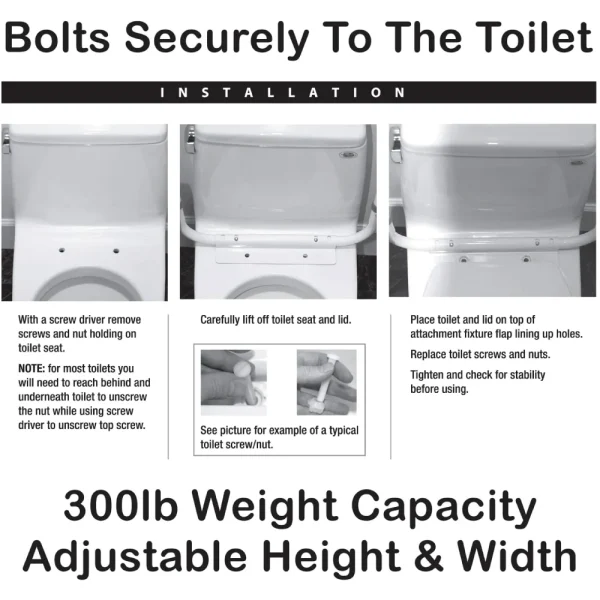 Toilet Safety Frame by Carex - Image 4