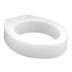 3.5” Elongated Raised Toilet Seat, by Carex