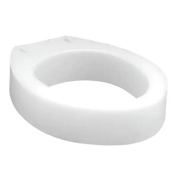 3.5” Elongated Raised Toilet Seat, by Carex