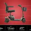 Pride Elite Traveller 2 - 4 Wheel Lightweight Portable Mobility Scooter | Pride Mobility - Image 3