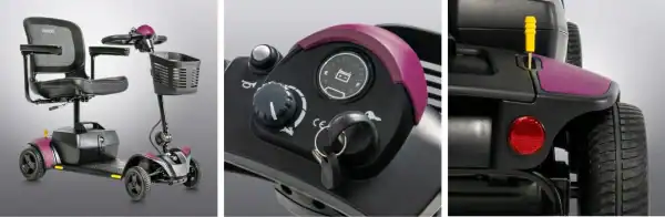Pride Elite Traveller 2 - 4 Wheel Lightweight Portable Mobility Scooter | Pride Mobility - Image 4