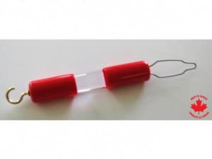 Acrylic Handle Button Hook & Zipper Pull