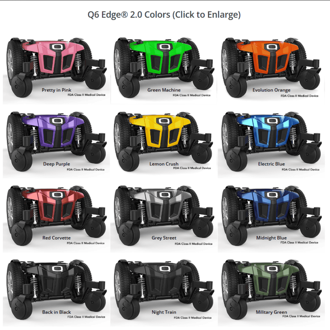 Q6 Edge® 2.0 & Q6 Edge® HD Power Wheelchairs - Image 2