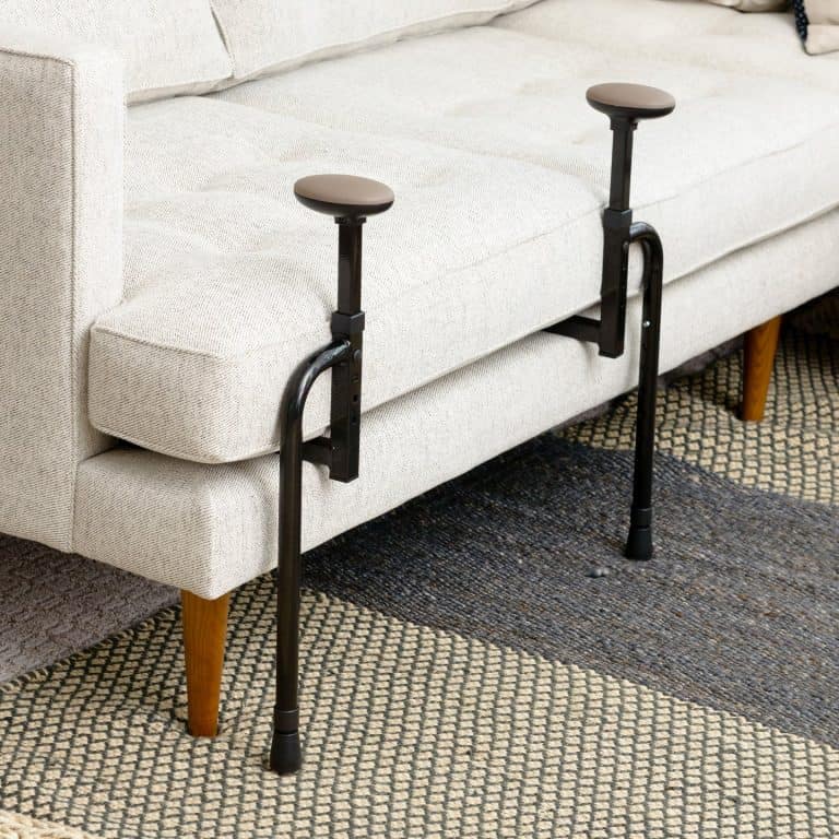 Living Well EZ Stand-N-Go assistive device for mobility support.