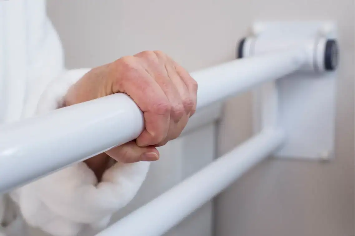 HealthCraft P.T. Rail™ Flip-Up Grab Bar - Image 5